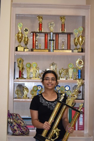 Smrithi Upadhyayula, a eighth grader at CMSW (Coppell Middle School West), has been competing in spelling bee’s since second grade and reached the National Scripps Bee last year for the first time. Her mother, Padmini Upadhyayula, said her favorite moment was, “...when she threw her hands up in the air and screamed 'Yes ', after spelling the Championship Word in last year's Dallas Morning New Regional Spelling Bee.”