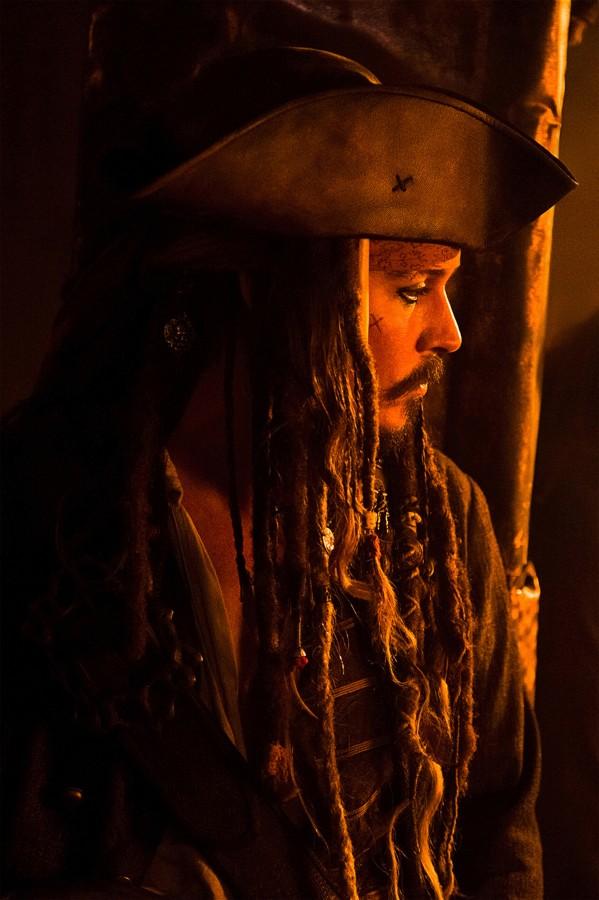 Johnny Depp reprises his role as Captain Jack Sparrow in Pirates of the Caribbean: On Stranger Tides, from Disney. (MCT)