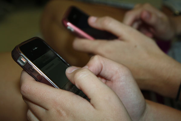 Texting in class can connect students to serious trouble