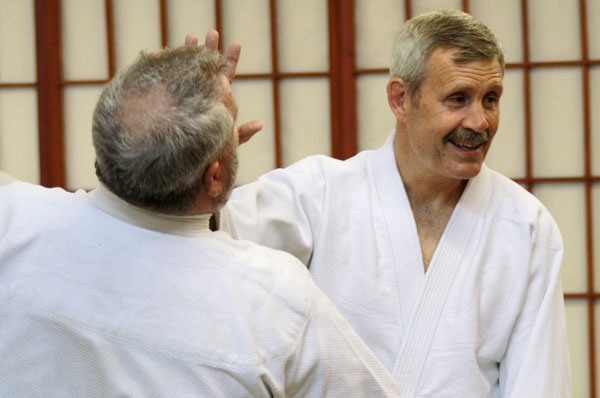 Parker enlightens students with martial arts