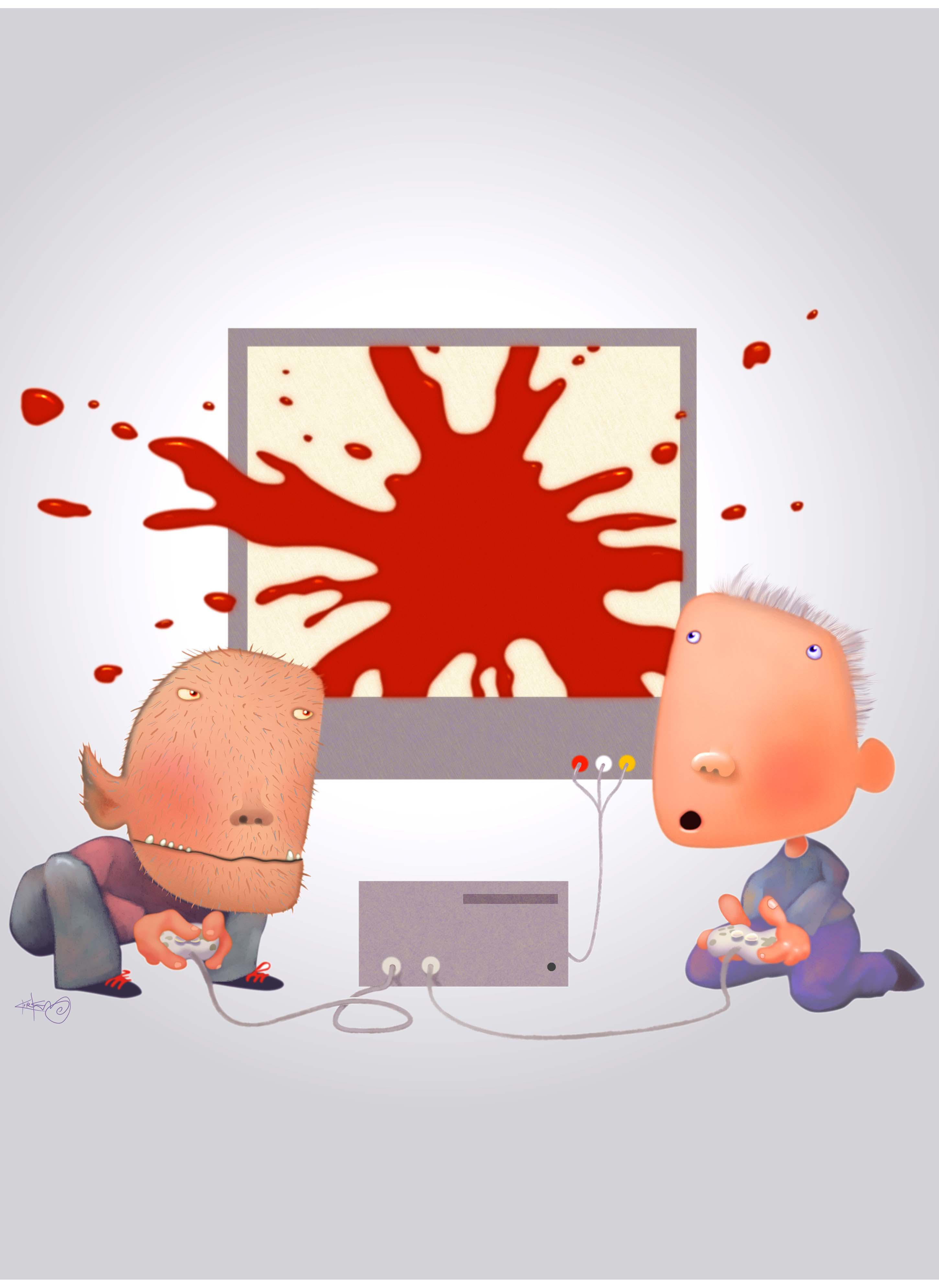 Video violence ILLUS.jpg – Coppell Student Media