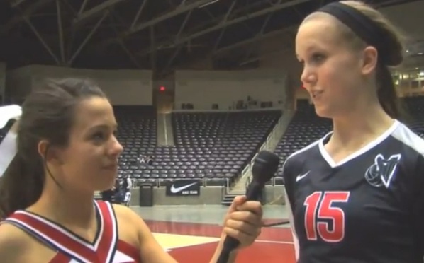 Postgame video from Fridays volleyball semifinals
