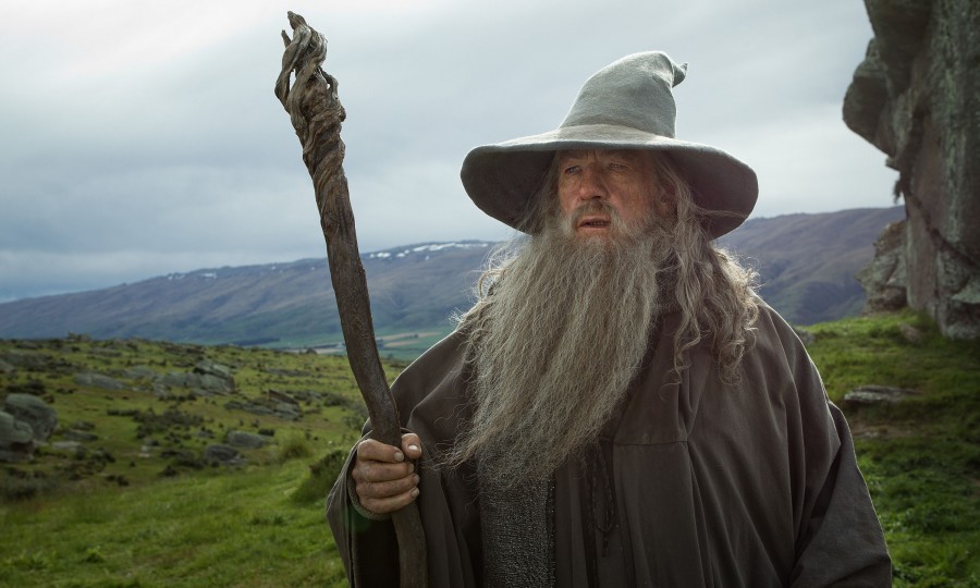 Ian McKellen as the Wizard Gandalf the Grey in the fantasy adventure, The Hobbit: An Unexpected Journey. (MCT)