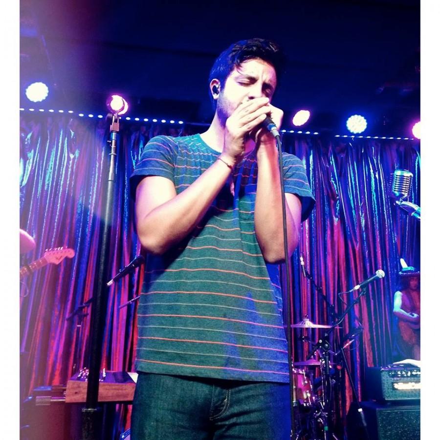Sameer Gadhia, the lead singer of Young the Giant, belts out Cough Syrup, one of the biggest hits of the group.