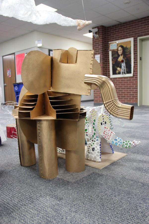 Photo Gallery: CHS art students display new projects around the school