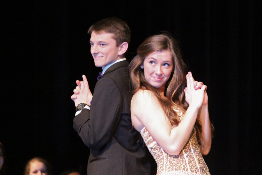 Photo Gallery: Seniors model styles during annual prom fashion show