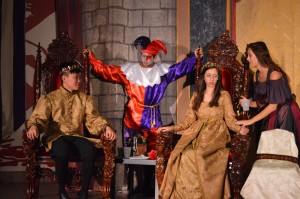 Students in Magicals begin the 20th annual Magicals Madrigal Feast in the large commins at Coppell High School on Nov. 22. There were two performances, one on Friday, Nov. 21, and the other on Saturday, Nov. 22, 2014. Photo by Amanda Hair. 