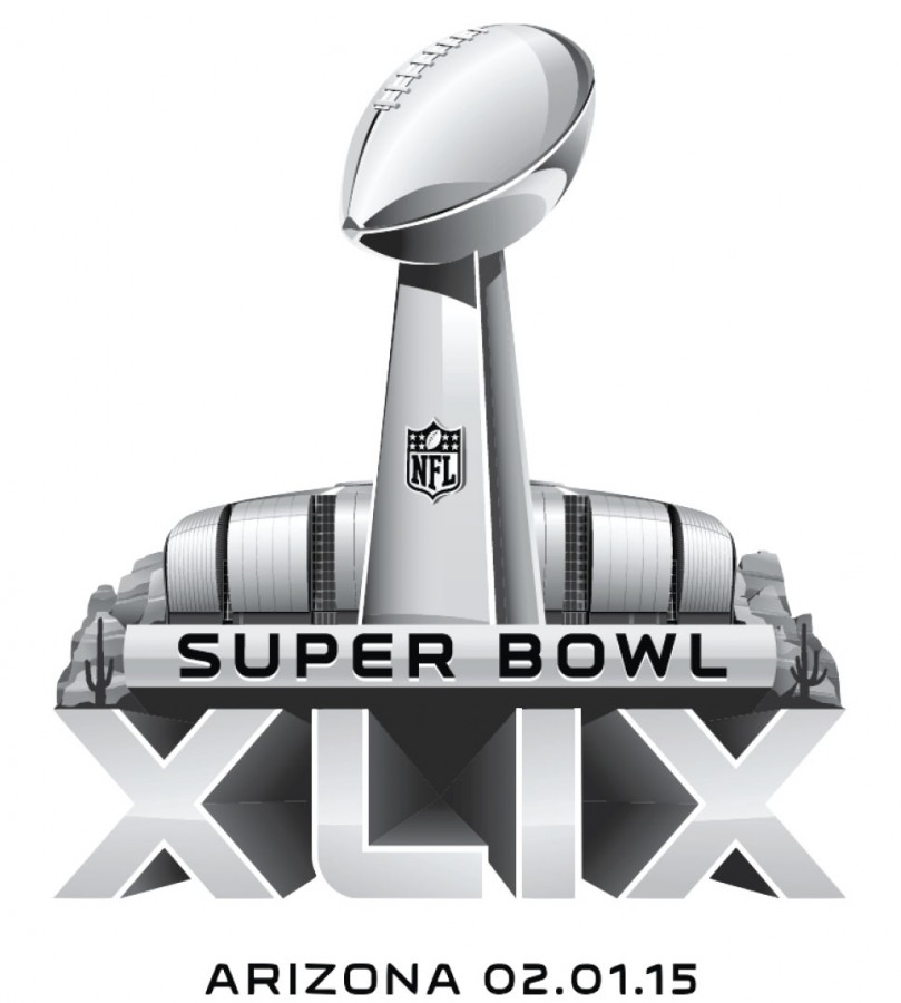 Official logo of Super Bowl XLIX. Tribune News Service 2015