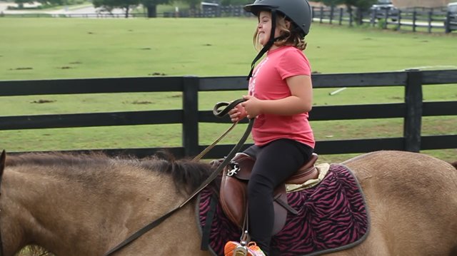 A gentle spirit: Horse therapy providing countless benefits for Coppell 2nd grader