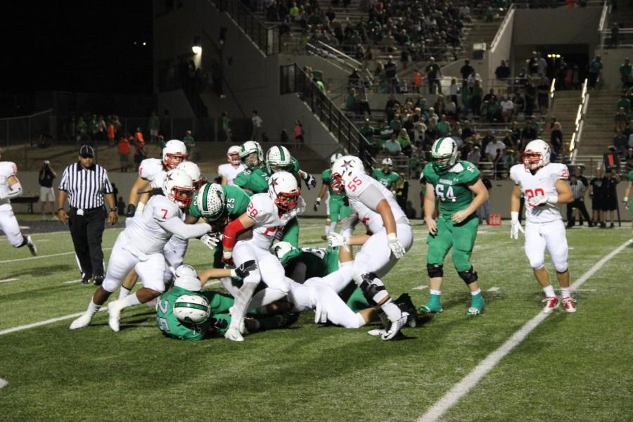 The Southlake Dragons take down the Cowboys on Oct. 3, 2014. Southlake beat
Coppell 28-24. photo by Mallorie Munoz