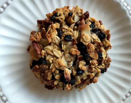Hearty, wholesome and delicious; Blueberry Coconut Pecan Breakfast Cookies that stay with you all morning