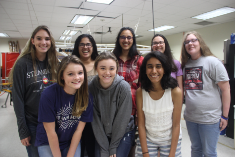 Coppell High School juniors MacKenzie Becker and Lauren Mallette are the first female Co-Presidents of the CHS solar car team. The team will have a separate car to compete in the Solar Car Challenge.