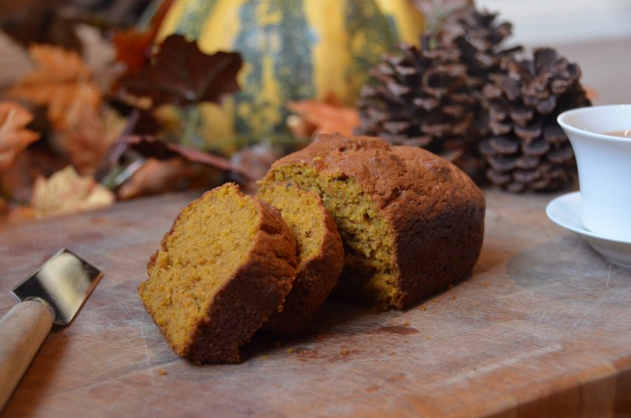 My mom’s finest pumpkin bread for the fall