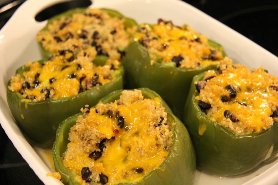 This quinoa recipe, which cooks in around 30 minutes, is healthy yet still has lots of flavor. Perfect for leftovers, these quinoa stuffed green peppers can provide you with a lighter alternative to one of your weekly recipes.