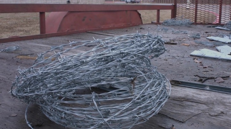 CISD removes barbed wire fence at Middle School North