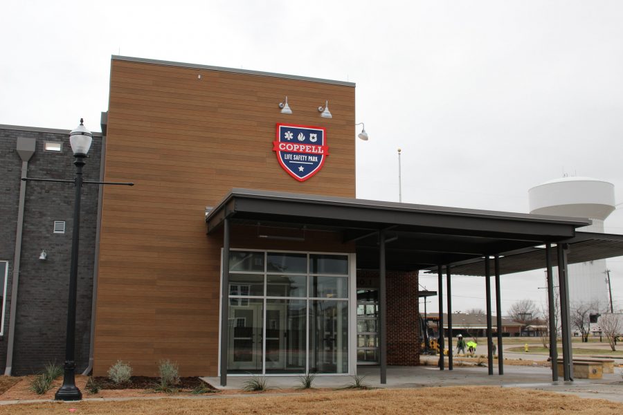The Coppell Life Safety Park is located in Old Town Coppell and will provide education to students, families, and the general public about safety procedures. The overall project is estimated to be completed this January, while the exterior has already been finished.
