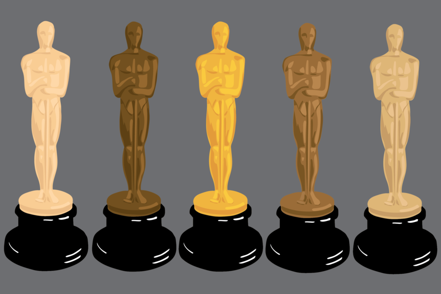 The 89th annual Oscars was held on Feb. 26 at the Dolby Theatre in Hollywood to honor and celebrate the best films of 2016. This year’s Academy Awards uniquely awarded a variety of actors, actresses and writers of color, embracing and promoting diversity in the film industry. Graphic by Elena Gillis