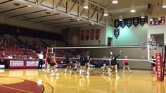 Volleyball playoff game vs College Park