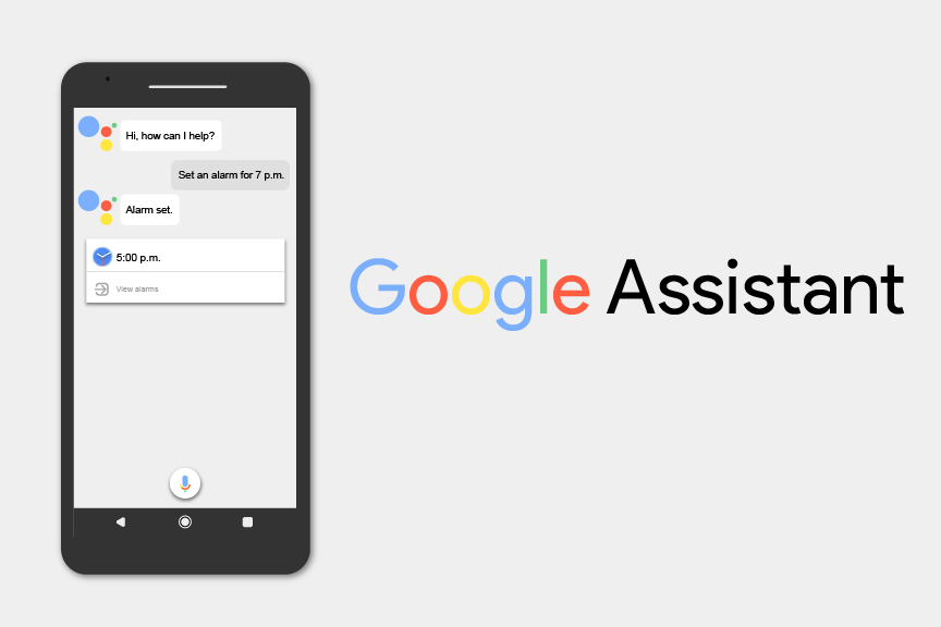 Google Assistant helps with common tasks in day-to-day life. It is available on all digital platforms. 