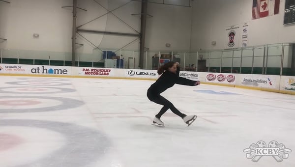 Freeze frame: Coppell figure skater at ease on ice