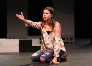 Coppell High School senior Georgia Cole is part of the premiere and fame classes taught by theater teacher Lisa Tabor. Cole has been acting since she was in kindergarten and will be attending OU as a drama student in the fall. 