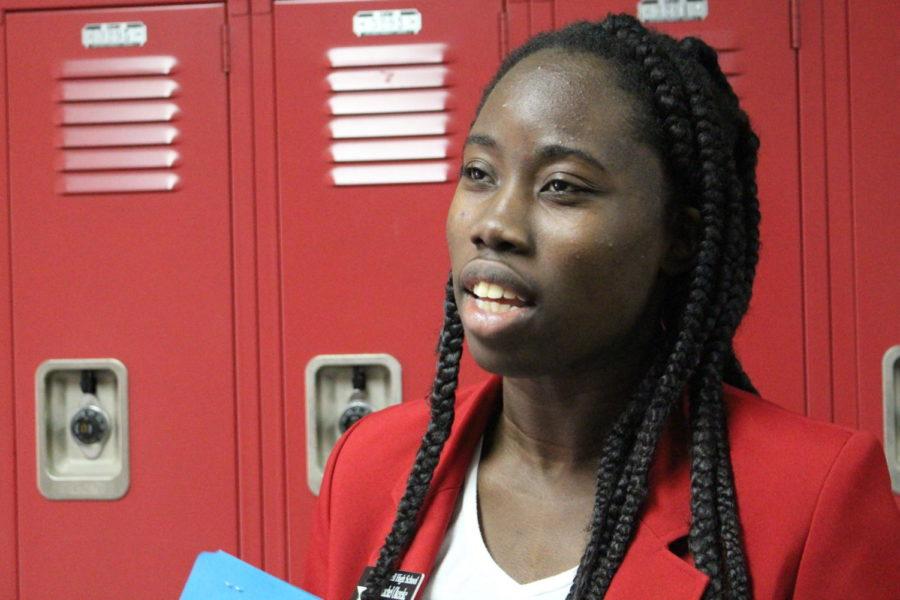 Coppell senior Rachel Okereke leads tours for incoming freshmen alongside other Red Jackets. As the school’s leaders, Red Jackets partakes in many community activities and exemplify leadership in a multitude of ways.