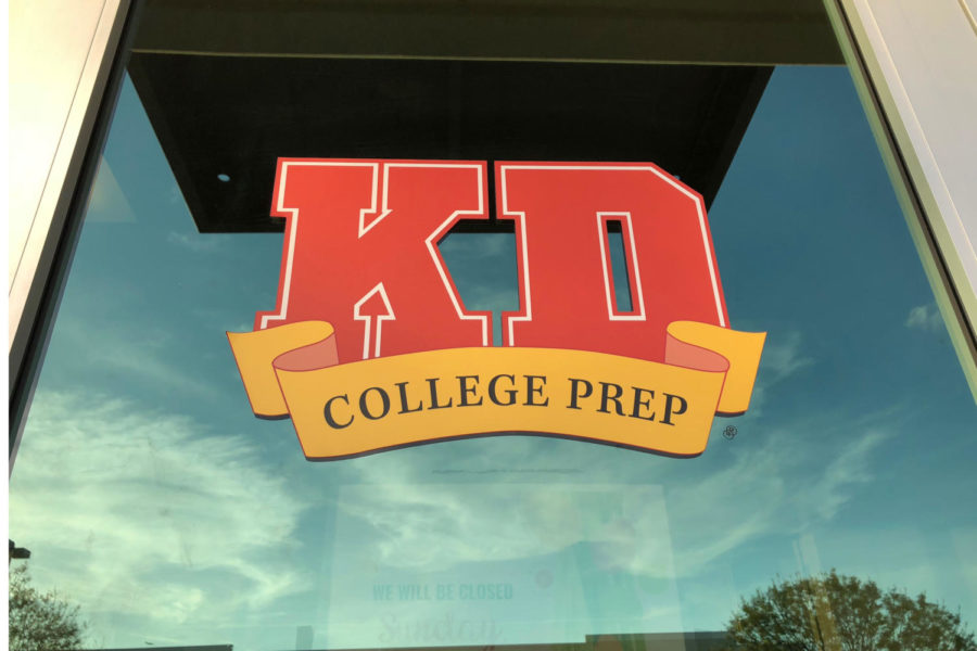 KD+College+Prep+is+facility+that+tutors+students+for+the+SAT+and+ACT%2C+standardized+tests+that+most+high+school+students+take+before+college.+Coppell+High+School+sophomores+Claire+Clements+and+Nicholas+Pranske+explore+the+benefits+and+drawbacks+of+standardized+testing.