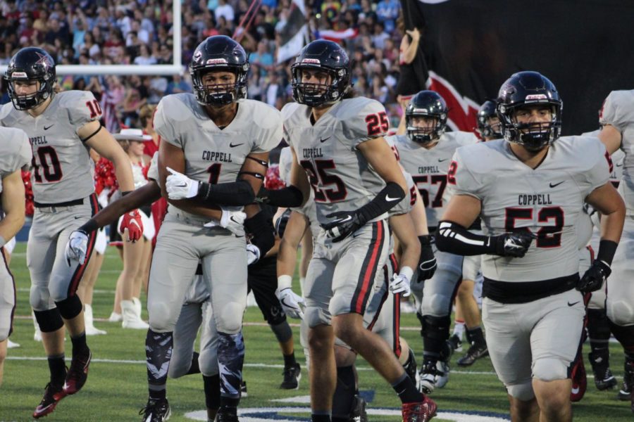 The Allen Eagles defeated the Cowboys last year at Eagles Stadium. The two teams will play tomorrow night at Buddy Echols Field at 7 p.m.