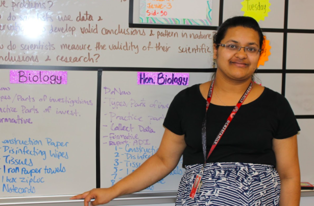 CHS9 teacher, Madhavi Phadke, is a former AP Environmental Science and IB Biology teacher at Coppell High School who now teaches Biology at CHS9. There are various differences between teaching at CHS and CHS9 including the atmosphere and teaching styles.