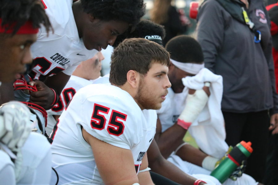 The Coppell High School football team played Southlake Carroll on Saturday at Dragon Stadium for Class 6A Region I bi district playoffs. The Cowboys fell to the Dragons 54-10, to end their 2018 season. 