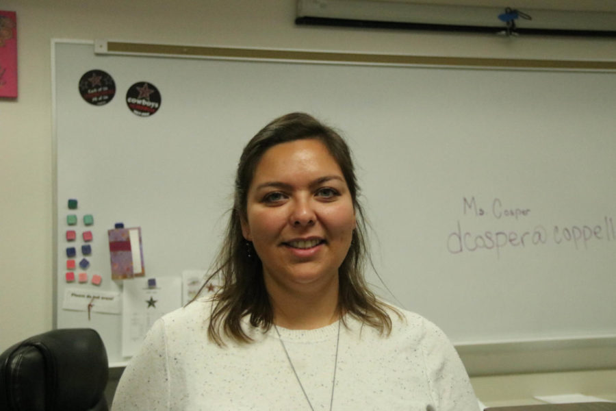 Coppell High School Interior Design teacher Dana Cosper started teaching Monday after winter break. Cosper not only teaches Interior Design but also Practicum of Education and Training/Instructional Practices and Human Growth and Development at CHS.