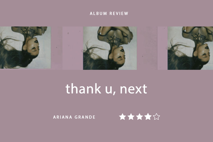 Thank u, next is Ariana Grande's fifth album, that was released Feb. 8. This album came out five months after her previous album, Sweetener.