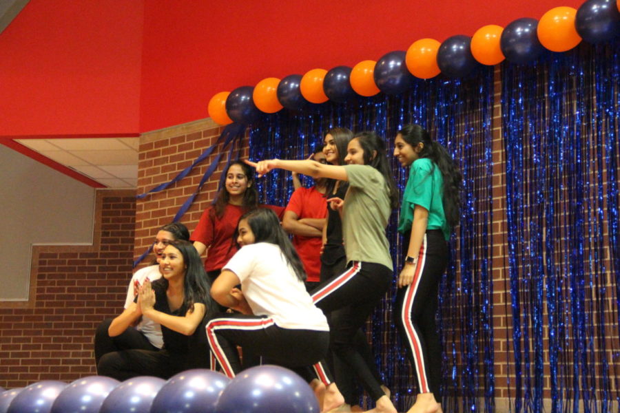 Coppell High School students end the Dance to Make a Difference recital on Tuesday night in the CHS Commons with a dance to a Tamil and Telugu mix. Dance to Make a Difference Club donated the profits from the recital ticket sales to Giffords: Courage to Fight Gun Violence.
