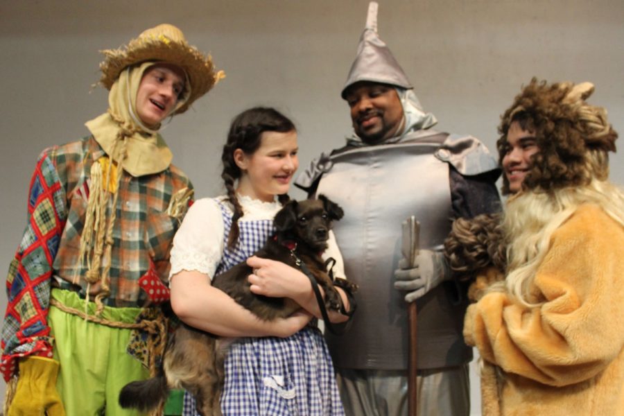 Drew Scrivner, Bella Bollack, Benjamin Bolden and Apat Karmany star in Theatre Coppell’s “The Wizard of Oz”. The show began performing on April 5 and continues through April 21. 
