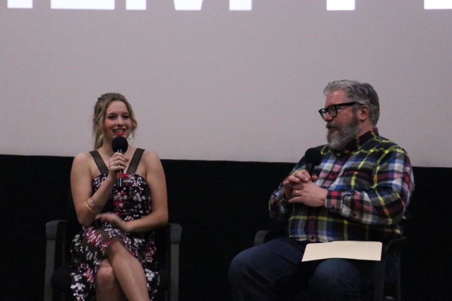 On April 27, Coppell High School 2012 graduate Madison Ford converses with Alonso Duralde about her experience starring in the film Nathan’s Kingdom, directed by Olicer J. Muñoz. The film was screened at the Dallas Angelika Film Center & Cafe in appreciation of Autism Awareness Month.