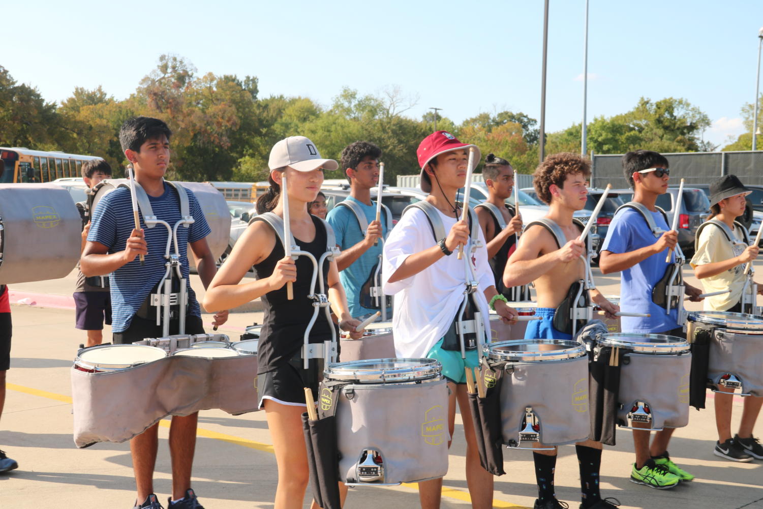 Drumline takes third at HEB Drumline Contest with new show (with video