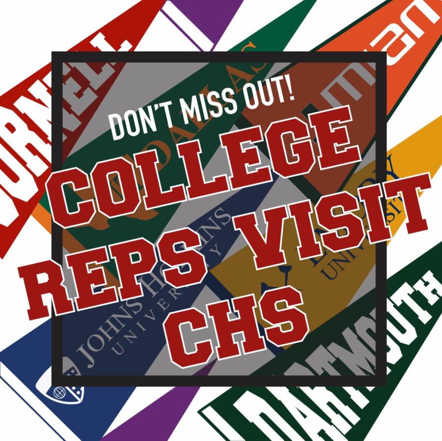 Throughout the year, various college representatives visit Coppell High School to help students decide which colleges to apply for to aid them in the essay writing process and more. Visit Naviance to see the full schedule and sign up for upcoming visits. 