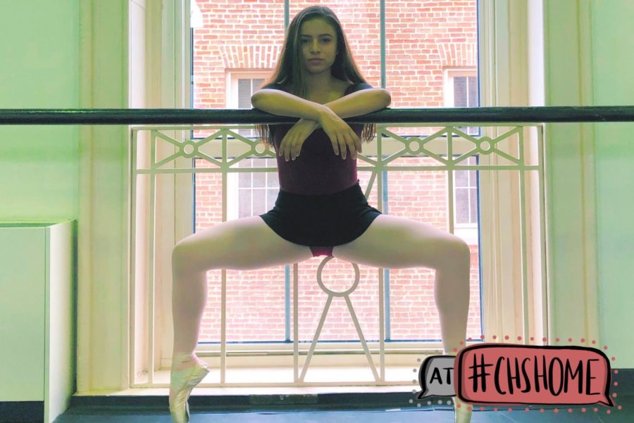 Coppell High School junior Paola Hernandez practices ballet at the University of Alabama on July 7. Hernandez is in her 14th year of dancing.
