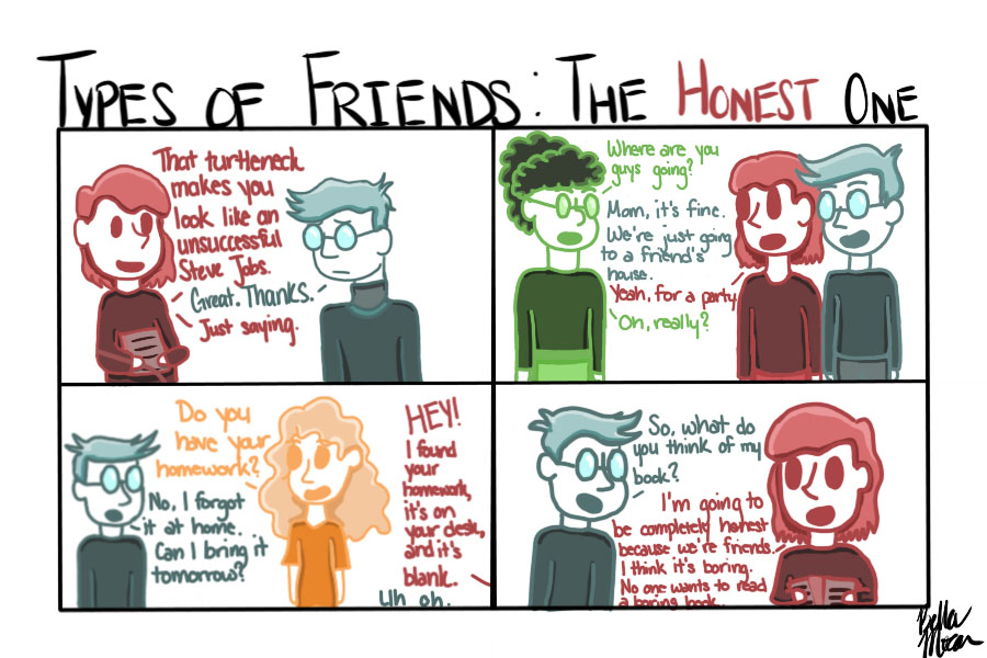 The Sidekick Strip #14- Types of Friends: The Honest One
