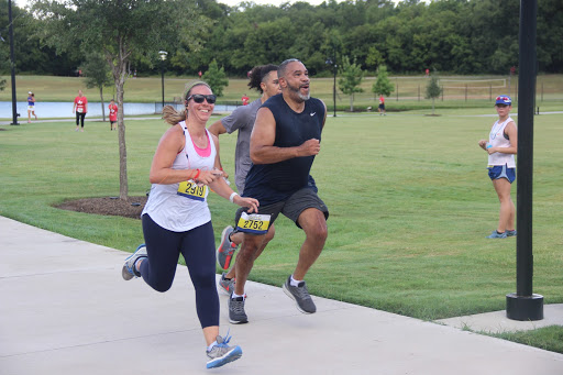 Race participants run in the Fighting Autoimmune Disease 5k on Sept. 3 at Andy Brown Park East. The Gobble Wobble 5K and Fun Run is at Andy Brown Park East on Saturday at 9 a.m.