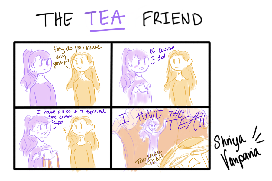 The Sidekick Strip #15 - “Type of Friends: The Tea Friend”