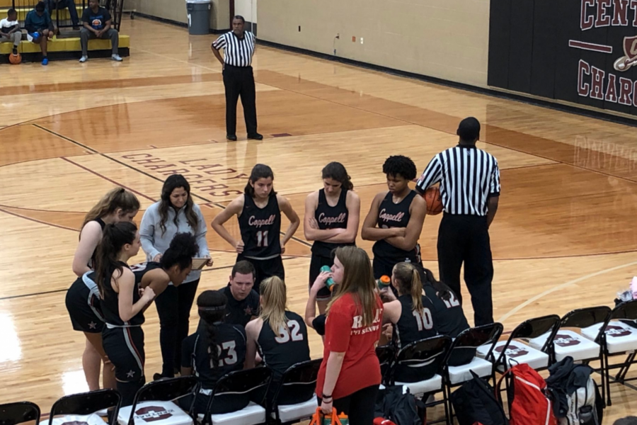The Coppell girls basketball team lost to Keller Central, 58-53, during its Christmas Tournament from Dec. 26-28. The Cowgirls face Irving at 11:30 a.m. tomorrow in the CHS Arena. 