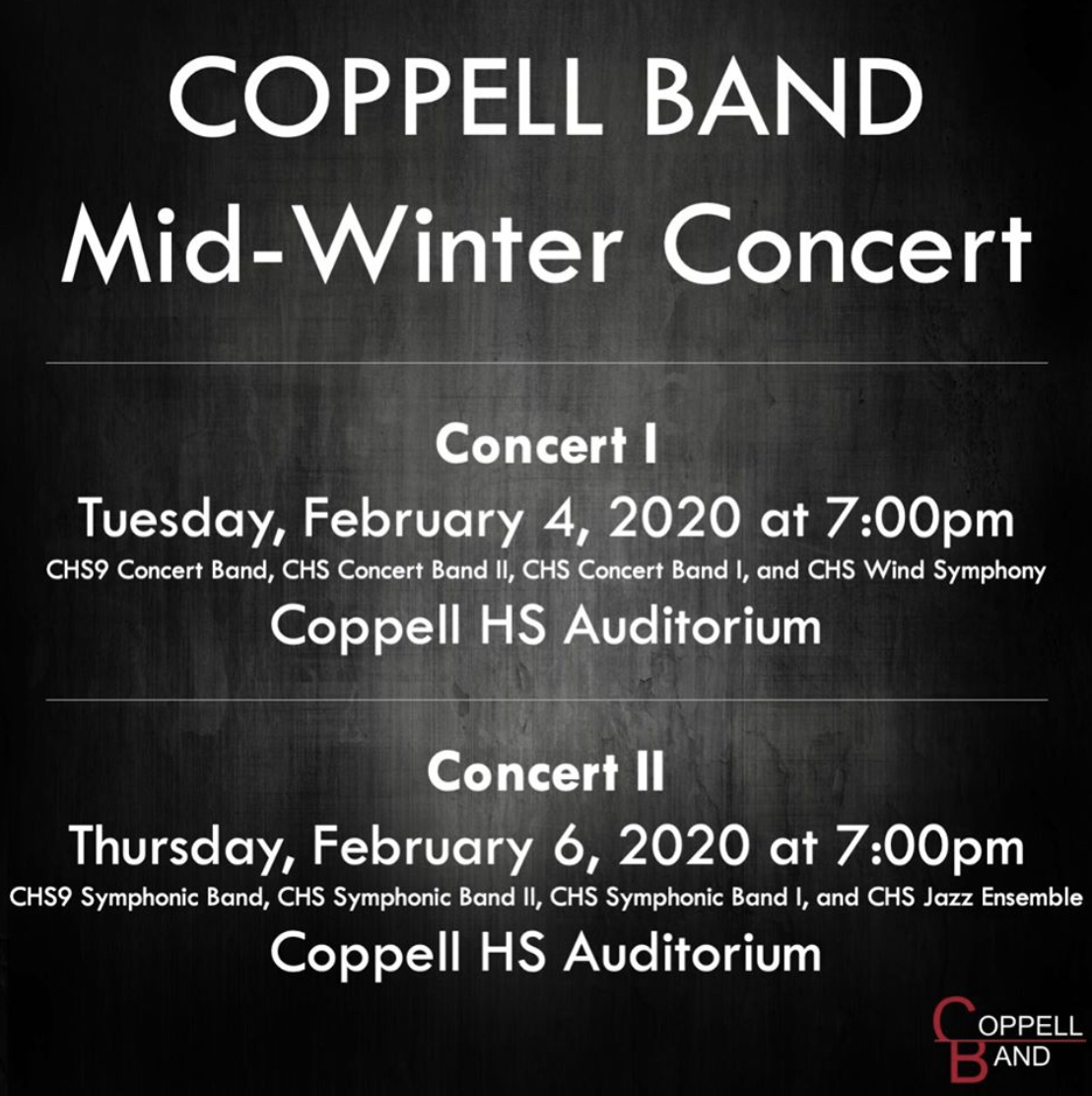 Coppell Band to serenade audience in MidWinter concert Coppell