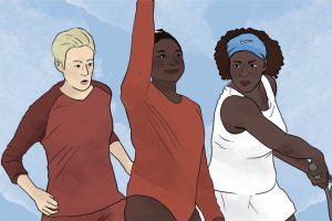 Megan Rapinoe, Simone Biles and Serena Williams are all examples of famous female athletes who have helped create a presence of women in sports. The Sidekick staff writer Nanette Pottoore thinks women-centric sports receive less attention than men-centric sports and investigates the reasoning behind the fact. 