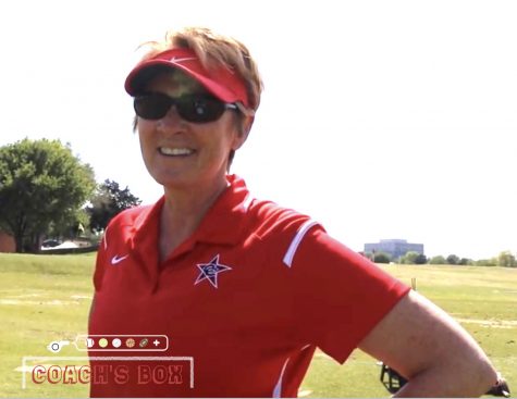  
Coppell golf coach Jan Bourg talks about her interests and hobbies during a video interview with the 2017-18 Sidekick staff. Bourg is also an AP Calculus teacher and licensed scuba diver. 