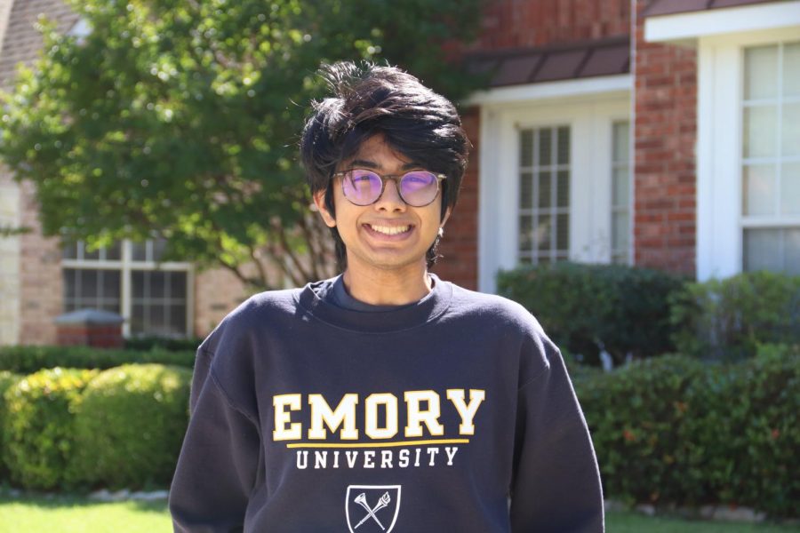 Coppell+High+School+senior+Shreyas+Rajagopal+is+ranked+fourth+in+the+class+of+2020.+Rajagopal+is+attending+Emory+University+in+Atlanta+as+a+debate+scholar+with+a+major+in+anthropology.