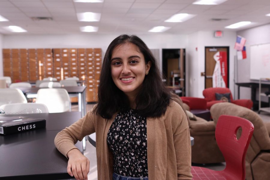 Coppell High School junior Poojitha Diggikar is the Student Council vice president for the class of 2022. Diggikar works with her peers to improve CHS during the pandemic.
