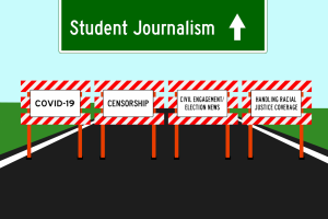 Today marks the last day of Student Journalism Week, which is Student Press Freedom Day. The Sidekick’s Varshitha Korrapolu outlines the challenges student journalists face such as censorship, COVID-19, handling racial justice coverage, and civil engagement/election news. 