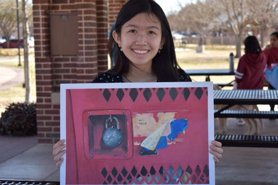 Coppell High School senior Yiwei Shen is a multi talented artist in both drawing and music. Shen receives Student of the Week for being in the top five percent while using her work ethic and creativity.