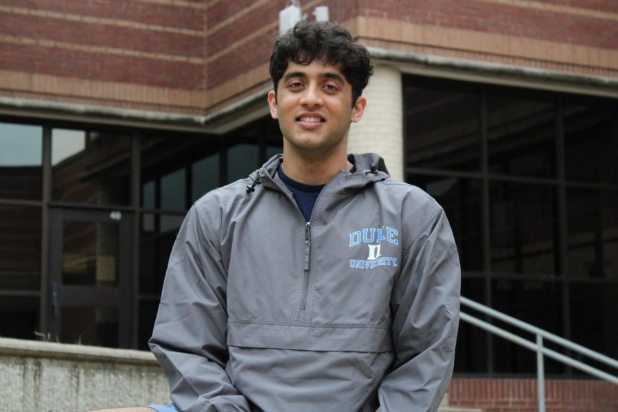 Coppell+High+School+senior+Neil+Upreti+is+ranked+No.+4+in+the+graduating+class+of+2021.+Upreti+will+be+attending+Duke+University+in+the+fall+and+majoring+in+bioengineering.+